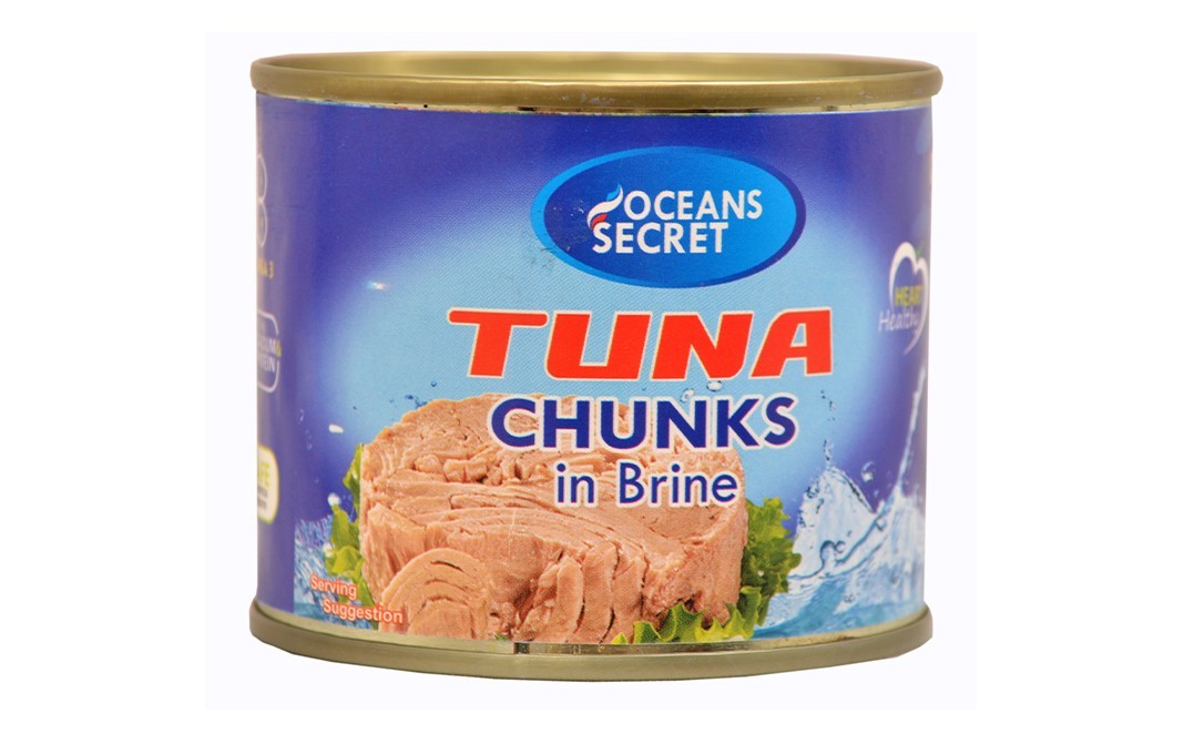 Oceans Secret Tuna Chunks In Brine    Tin  210 grams